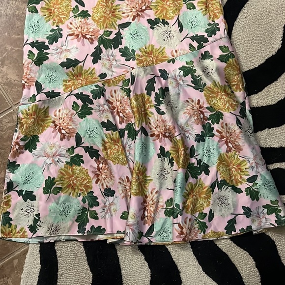 Sam Edelman Elegant Pink Garden Party Floral Sleeveless Maxi Dress - Picture 7 of 8